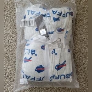 Men's Buffalo Bills Zip Hooded Pajama Suit